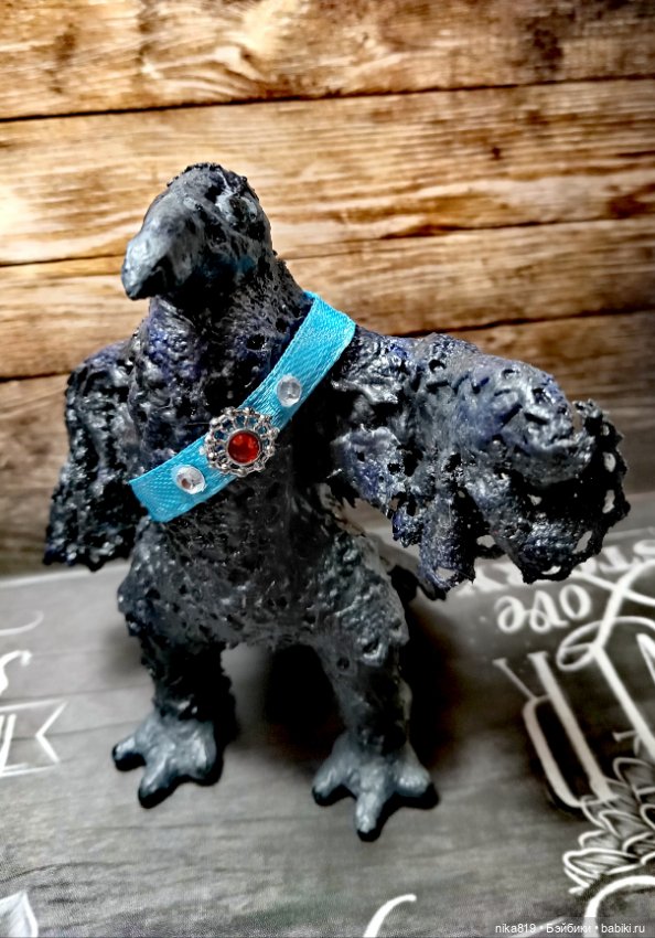 Чёрный Ворон — Авторские игрушки из разных материалов: синельная проволока (фото 3)