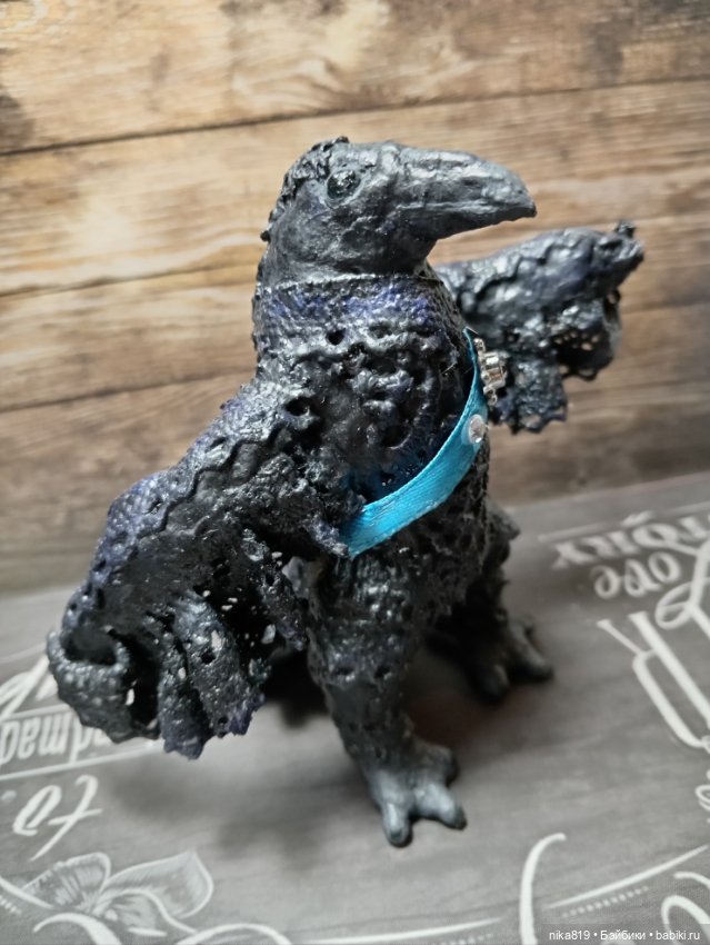 Чёрный Ворон — Авторские игрушки из разных материалов: синельная проволока (фото 8)
