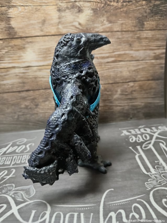 Чёрный Ворон — Авторские игрушки из разных материалов: синельная проволока (фото 6)