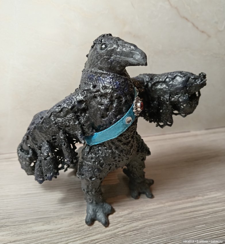 Чёрный Ворон — Авторские игрушки из разных материалов: синельная проволока (фото 10)