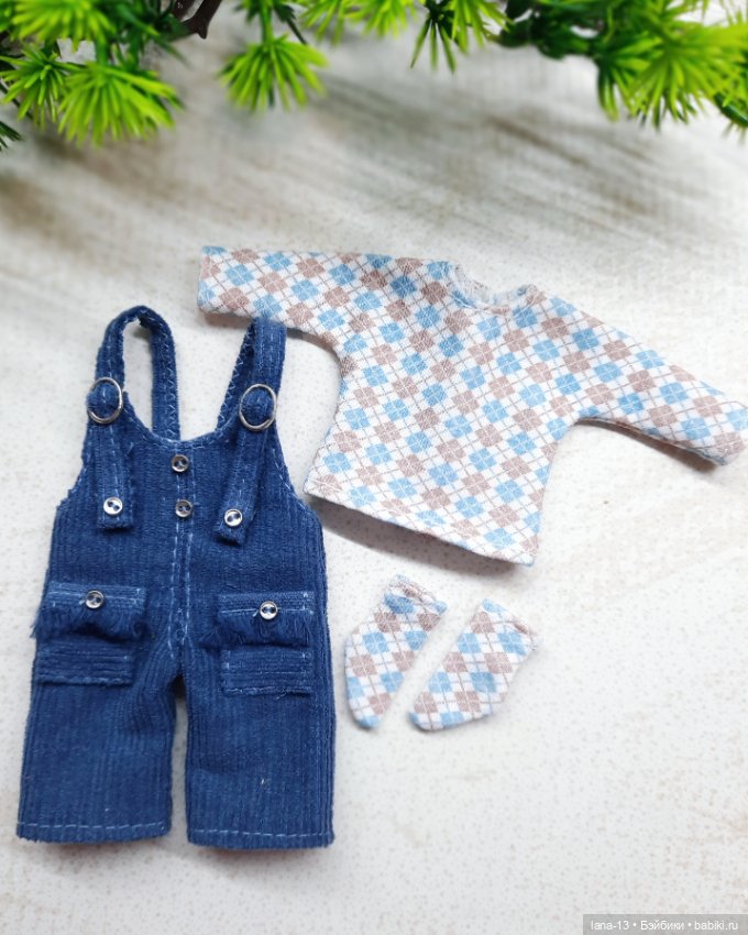 Комбезики — Одежда и обувь для кукол своими руками: фото (фото 6)