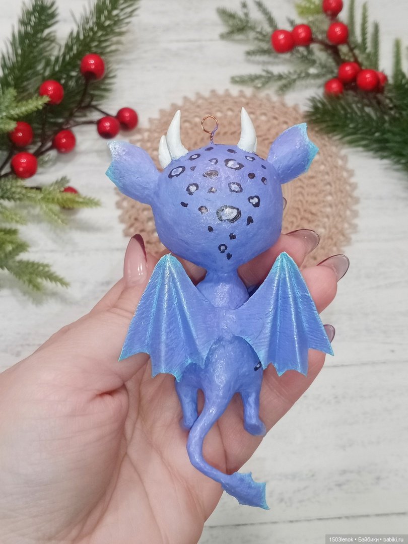 Драконята — Лепка авторских игрушек и папье
