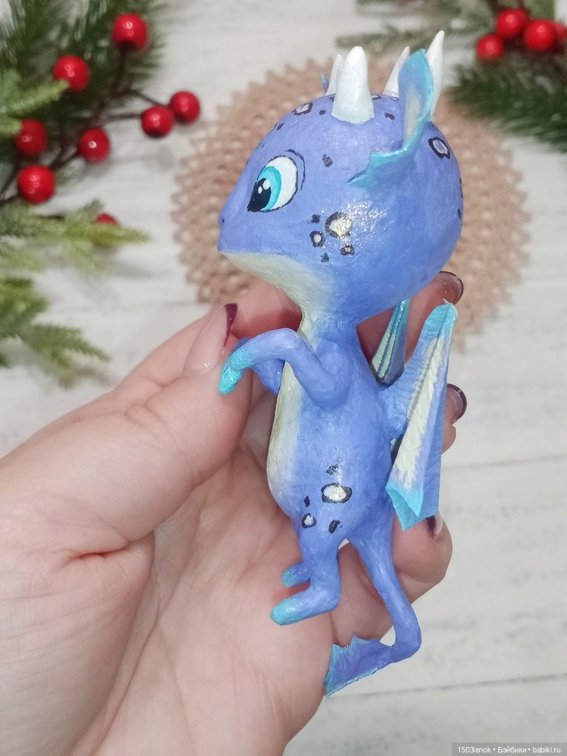 Драконята — Лепка авторских игрушек и папье