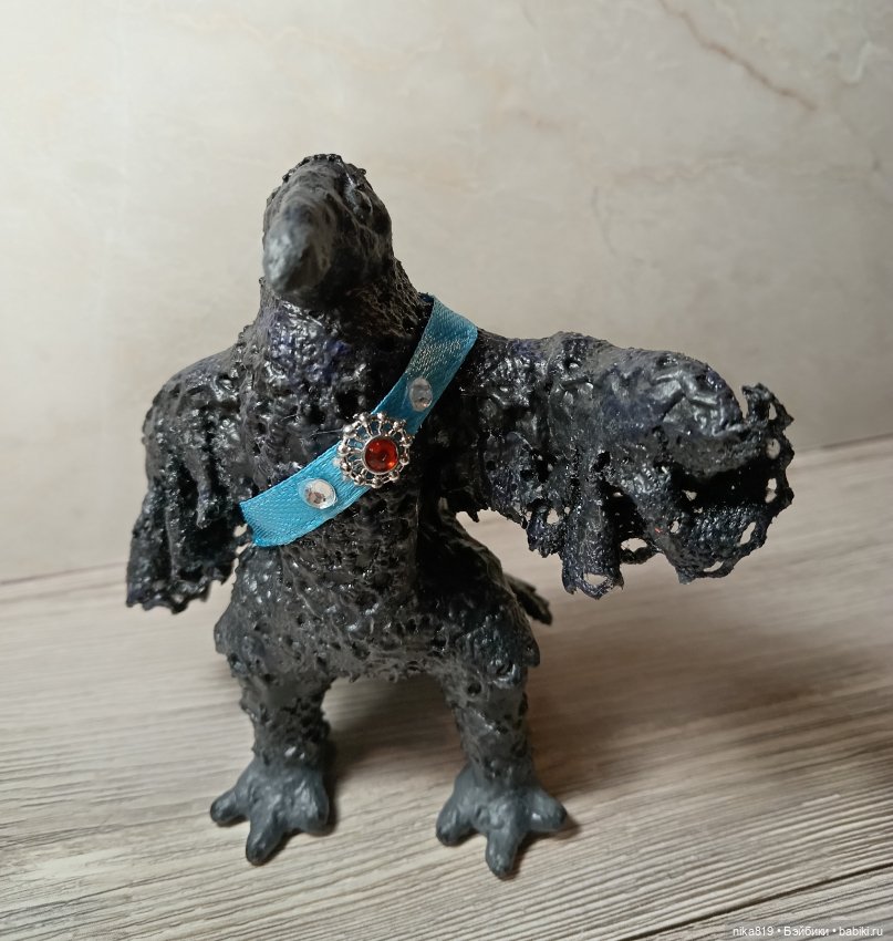 Чёрный Ворон — Авторские игрушки из разных материалов: синельная проволока