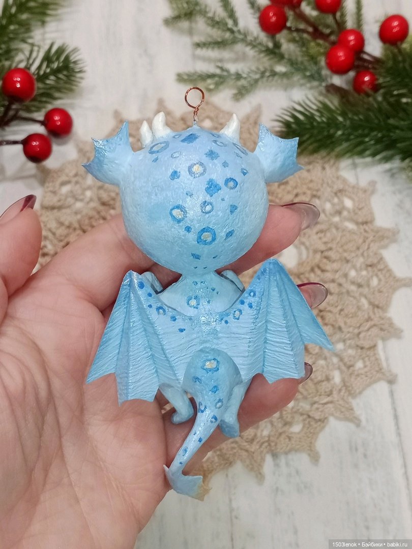 Драконята — Лепка авторских игрушек и папье (фото 7)