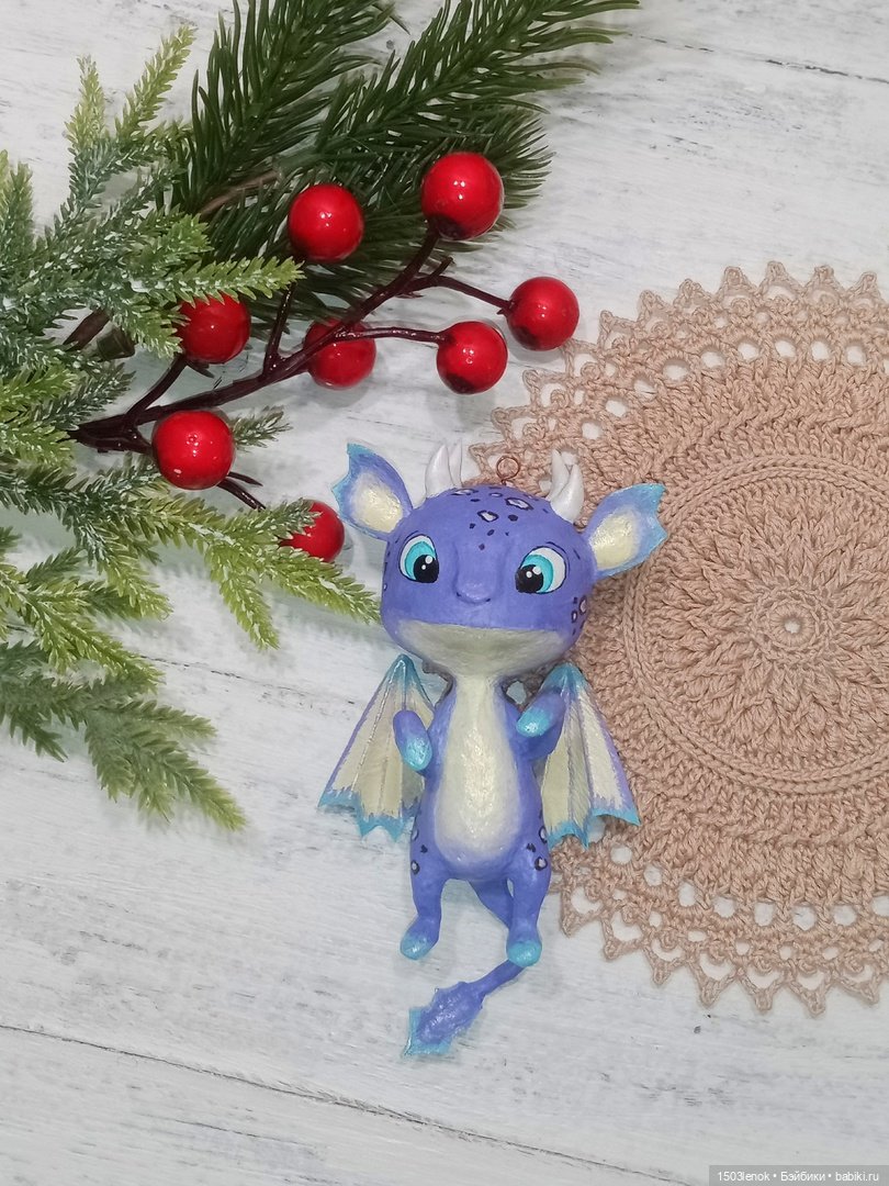 Драконята — Лепка авторских игрушек и папье (фото 8)