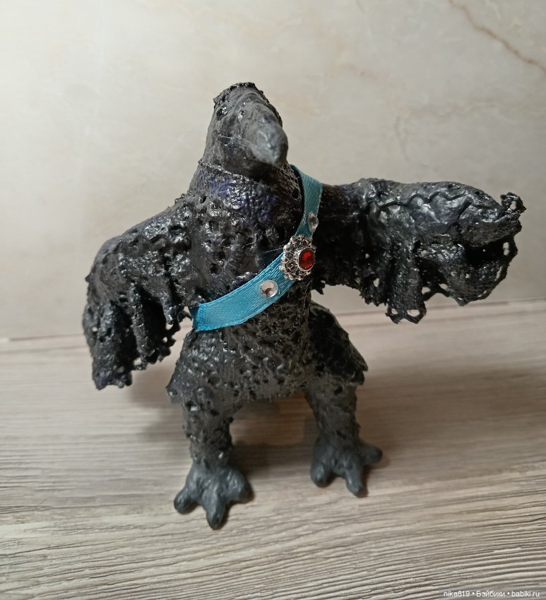 Чёрный Ворон — Авторские игрушки из разных материалов: синельная проволока (фото 9)