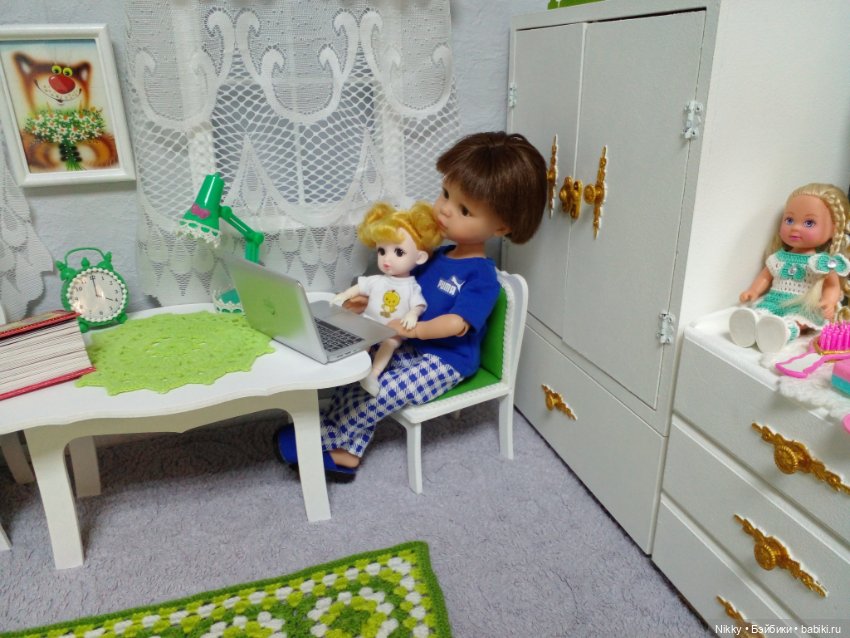 Тихий семейный вечер и доброе утро или мои ожившие куклы (фото 7)