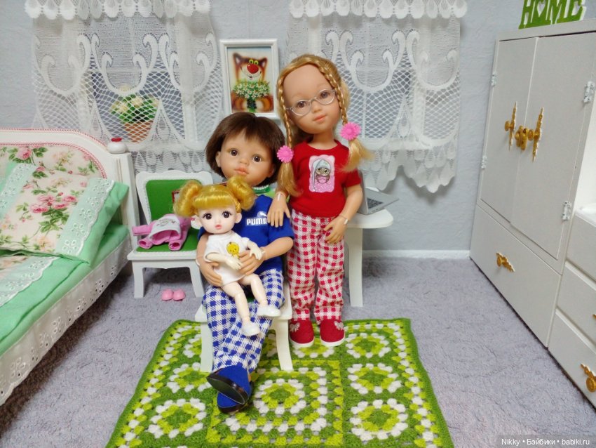 Тихий семейный вечер и доброе утро или мои ожившие куклы (фото 3)