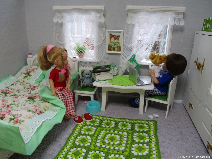 Тихий семейный вечер и доброе утро или мои ожившие куклы