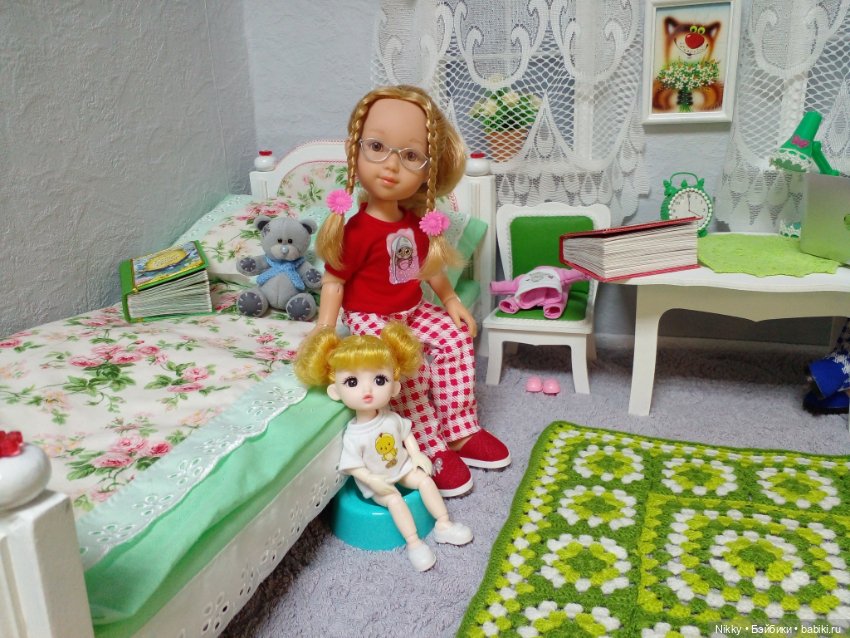 Тихий семейный вечер и доброе утро или мои ожившие куклы (фото 5)