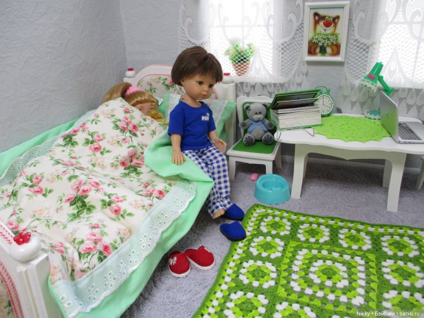 Тихий семейный вечер и доброе утро или мои ожившие куклы