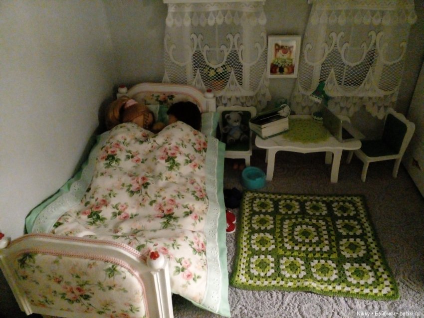 Тихий семейный вечер и доброе утро или мои ожившие куклы