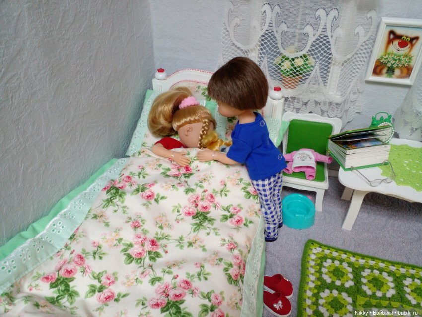 Тихий семейный вечер и доброе утро или мои ожившие куклы