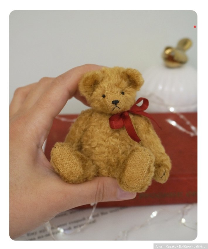 Мишка Бернард ❤️ — Авторские мишки Тедди и друзья: фото