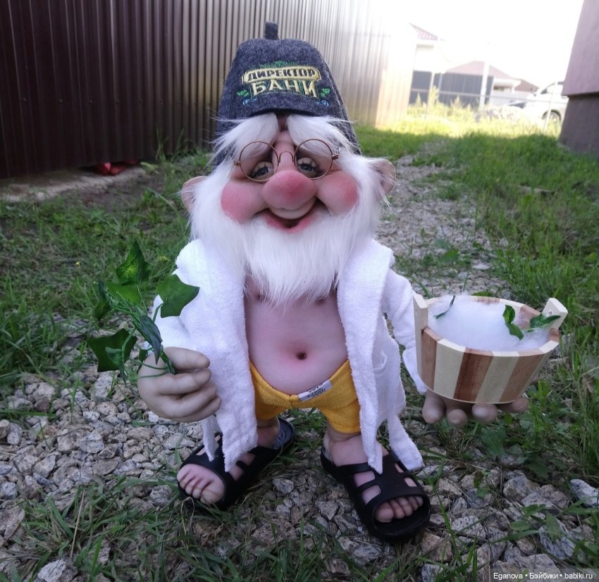 Шальные банщики😁 — Куклы из капрона и чулочной техники: авторские игрушки (фото 4)