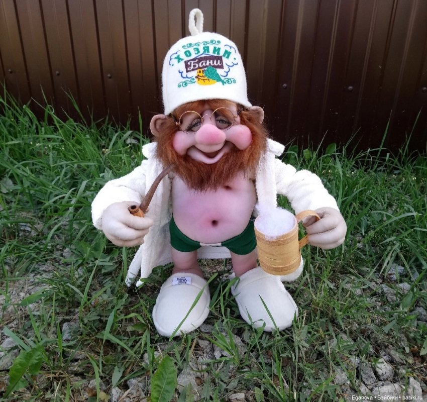 Шальные банщики😁 — Куклы из капрона и чулочной техники: авторские игрушки (фото 2)