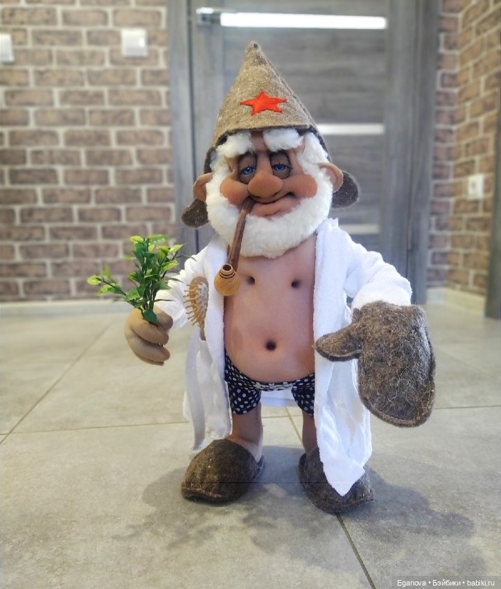 Шальные банщики😁 — Куклы из капрона и чулочной техники: авторские игрушки (фото 5)