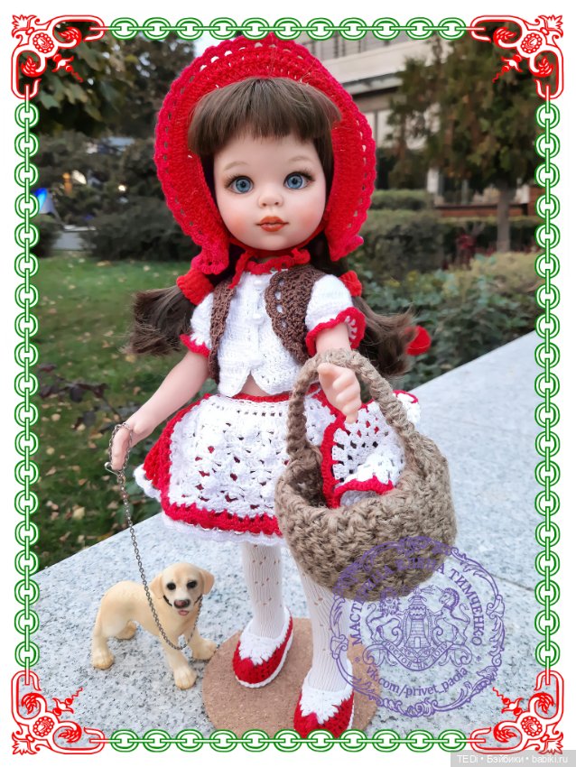 Красная Шапочка — Куклы Paola Reina (Паола Рейна): новинки (фото 2)