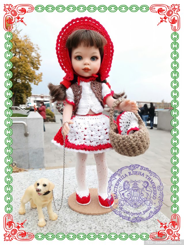 Красная Шапочка — Куклы Paola Reina (Паола Рейна): новинки (фото 5)