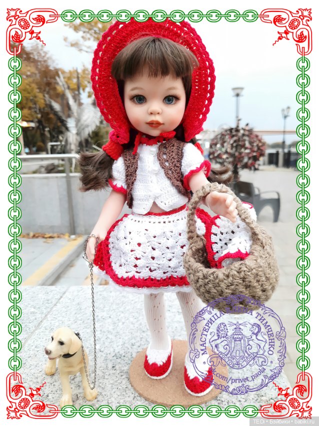 Красная Шапочка — Куклы Paola Reina (Паола Рейна): новинки (фото 6)