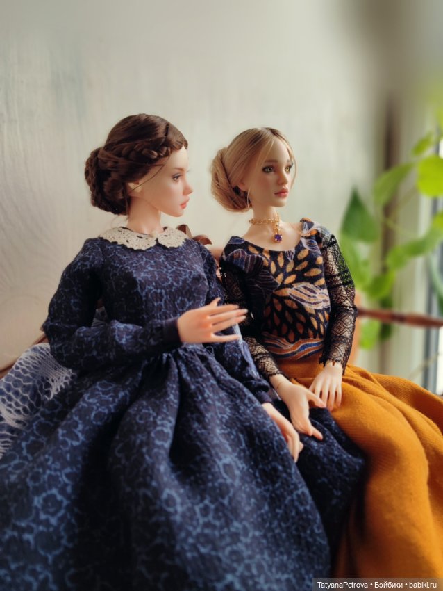 Девушки в зимнем саду — Домашние фото авторских кукол: личные коллекции (фото 10)