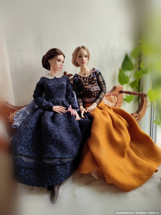 Девушки в зимнем саду — Домашние фото авторских кукол: личные коллекции (фото 7)