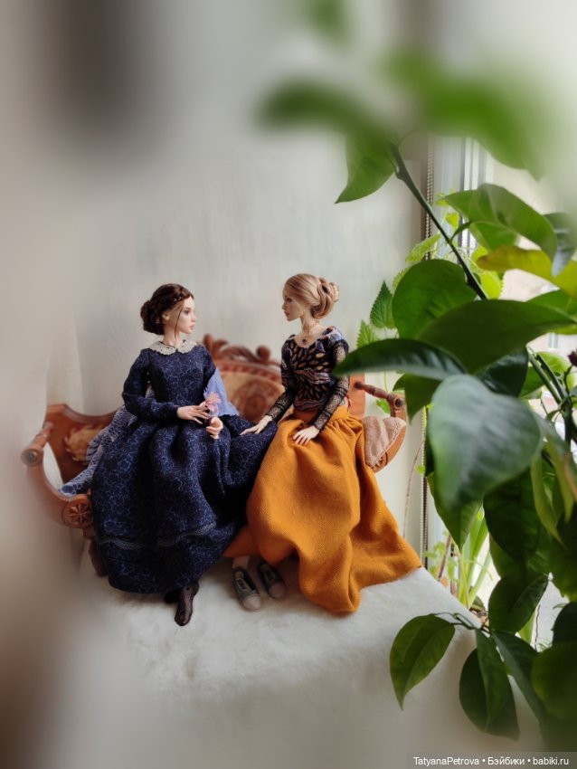 Девушки в зимнем саду — Домашние фото авторских кукол: личные коллекции (фото 5)