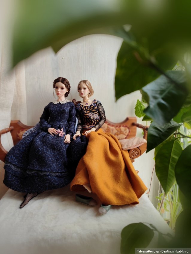 Девушки в зимнем саду — Домашние фото авторских кукол: личные коллекции (фото 6)
