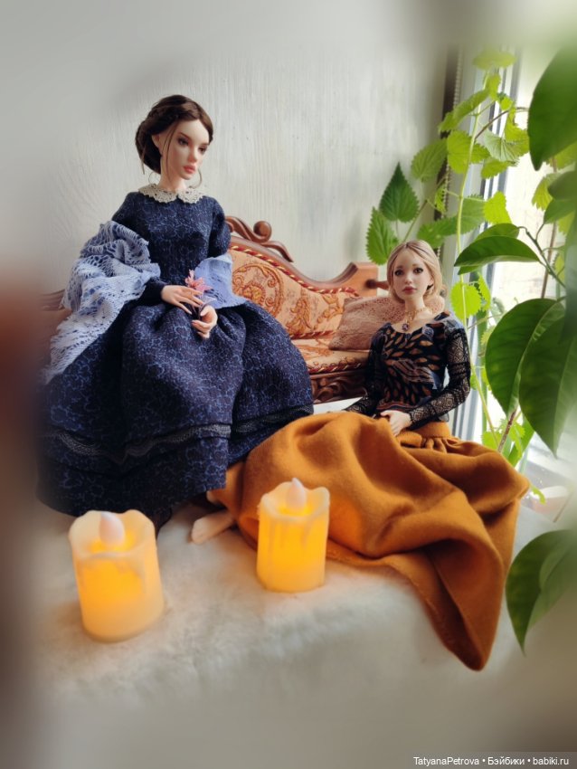 Девушки в зимнем саду — Домашние фото авторских кукол: личные коллекции (фото 2)