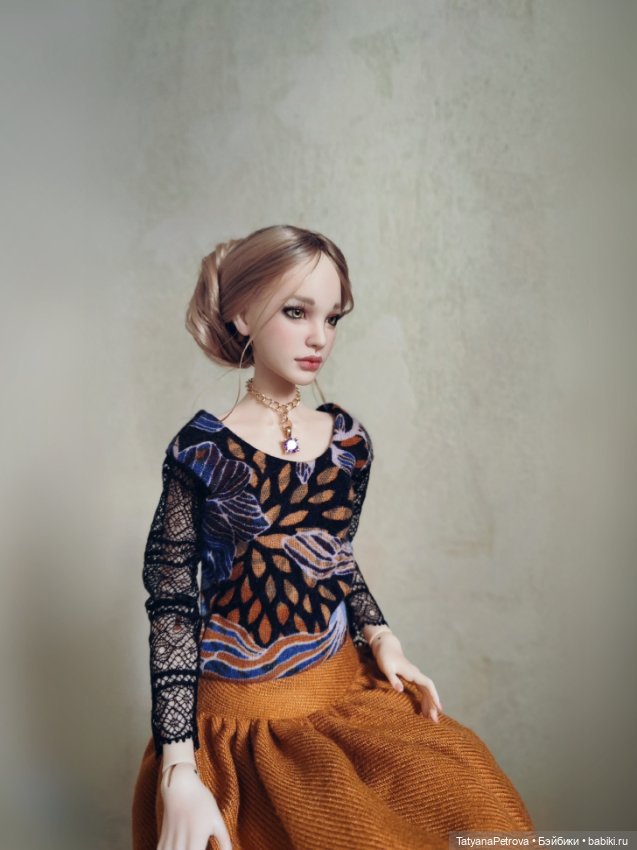 Девушки в зимнем саду — Домашние фото авторских кукол: личные коллекции