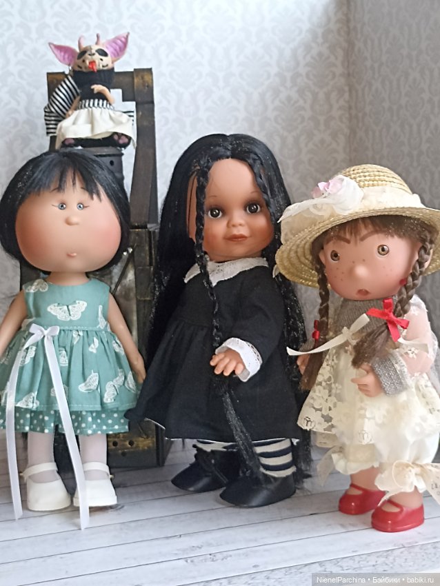 Бэтти Блэк — Испанские куклы (разное): Vestida de Azul