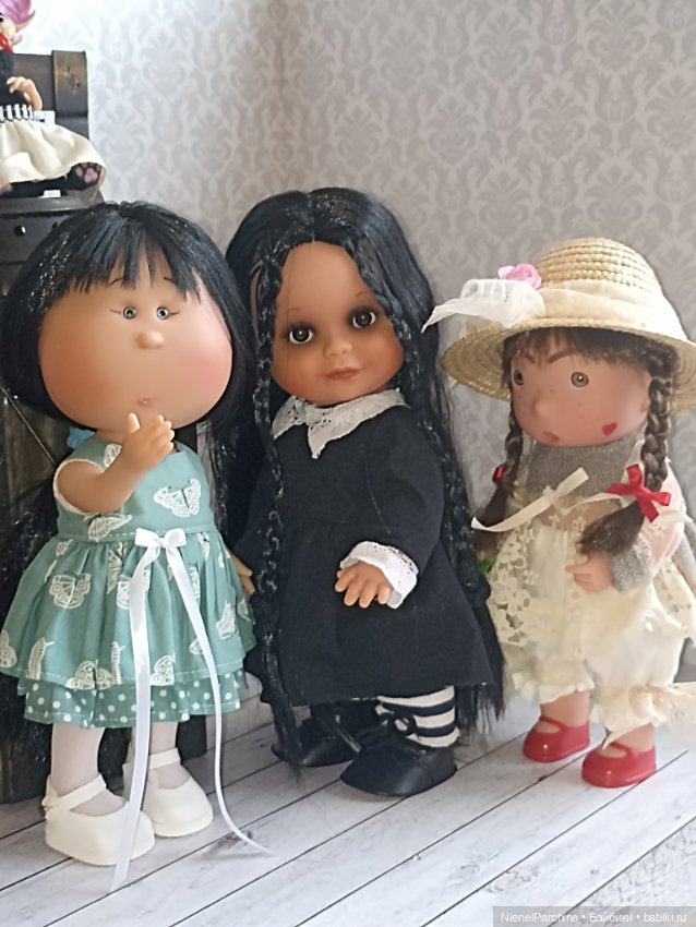 Бэтти Блэк — Испанские куклы (разное): Vestida de Azul