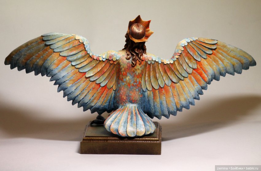 Птица Счастья — Лепка авторских кукол: полимерная глина (фото 3)