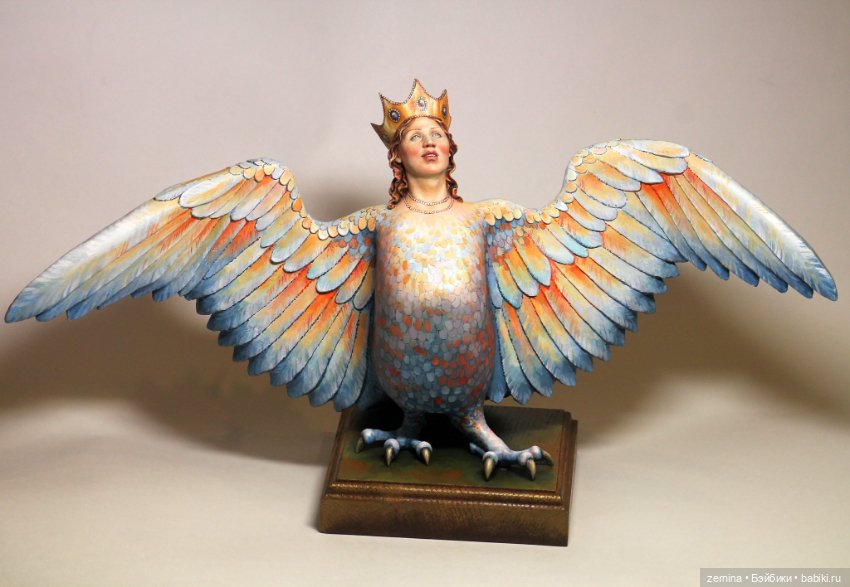 Птица Счастья — Лепка авторских кукол: полимерная глина (фото 2)