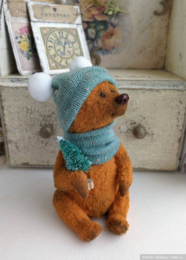 Мишка из зимнего леса — Авторские мишки Тедди и друзья: фото