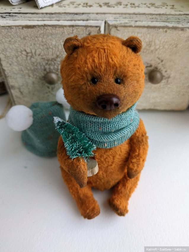 Мишка из зимнего леса — Авторские мишки Тедди и друзья: фото (фото 6)