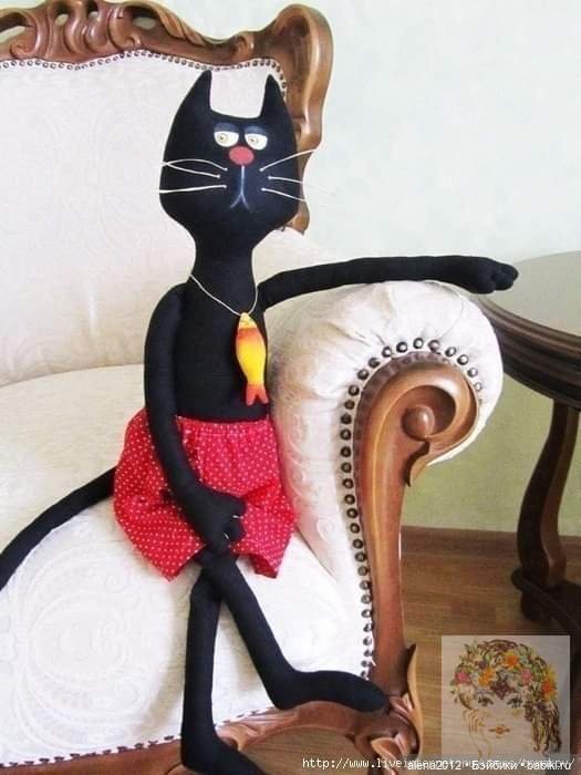 Кому выкройку котиков — Выкройки кота и кошки: Тедди