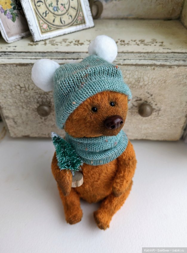 Мишка из зимнего леса — Авторские мишки Тедди и друзья: фото (фото 2)