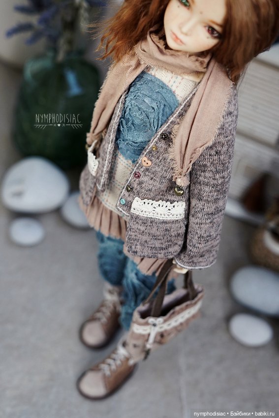 Teal Shabby - авторский наряд для Minifee (фото 5)