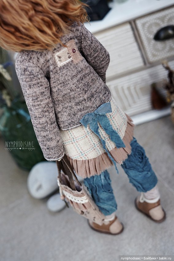 Teal Shabby - авторский наряд для Minifee (фото 7)