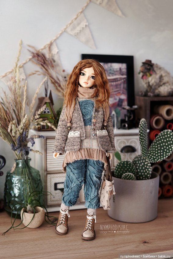 Teal Shabby - авторский наряд для Minifee