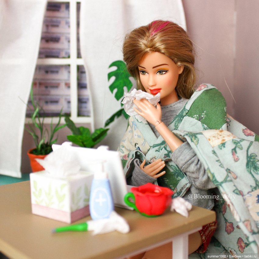 Простуда — Зарисовки из кукольной жизни: фотоистории