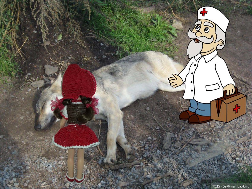 Красная шапочка и Новогодний сюрприз — сказка с иллюстрациями (фото 2)