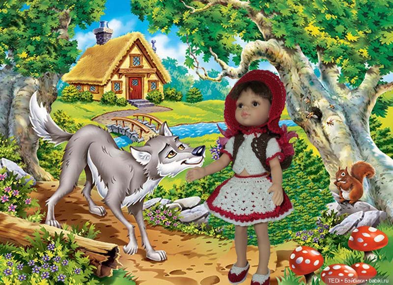 Красная шапочка и Новогодний сюрприз — сказка с иллюстрациями (фото 4)