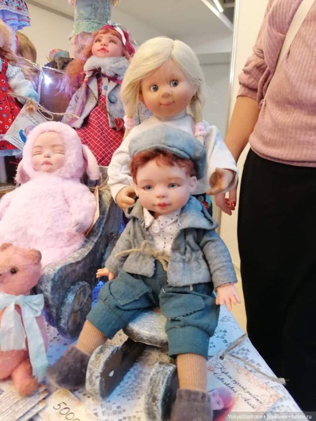 Наша Мишка с куклой — Выставки кукол и мишек Тедди: фоторепортажи