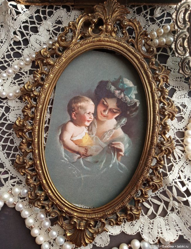 Образ матери на старинных открытках (фото 2)