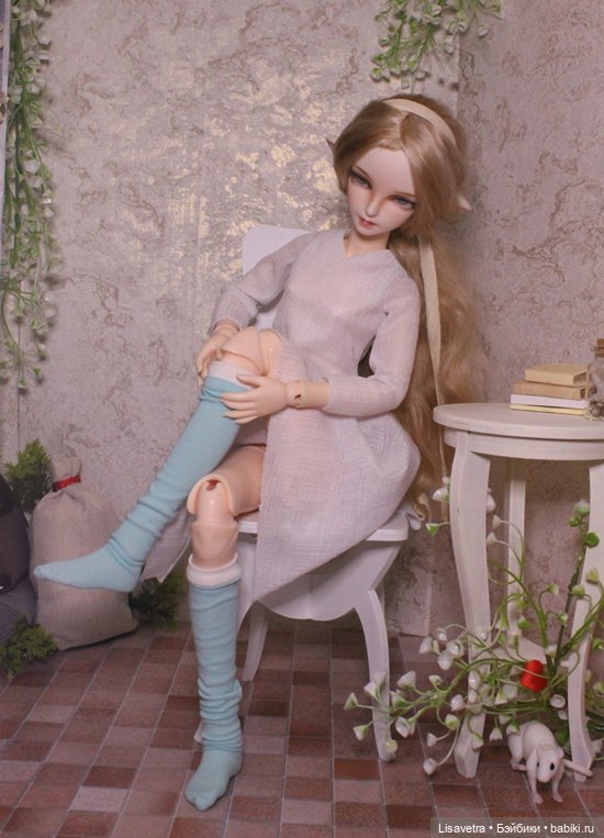 Тея: сонное утро — Гибридизация кукол BJD (БЖД): пересадка головы (фото 2)