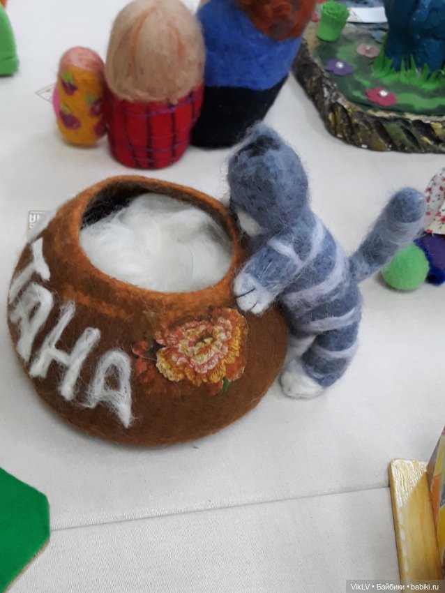 Фаня на выставке "Кукла Дона"