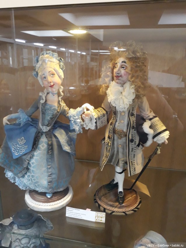 Фаня на выставке "Кукла Дона"